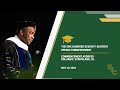 2023 Spring Commencement Address
