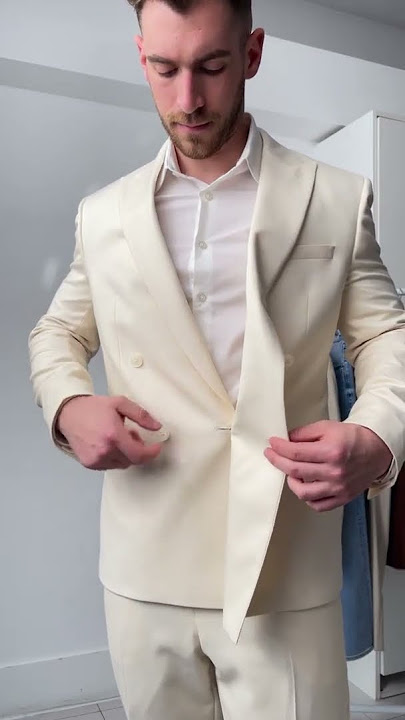 How to Properly Button a Suit Jacket