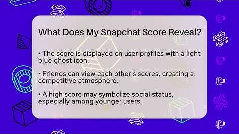 What Does My Snapchat Score Reveal? - Everyday-Networking