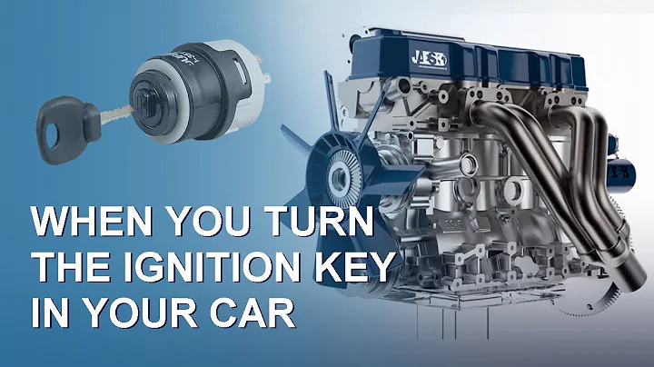 What happens when you turn the ignition key in your car? Internal combustion engine (Car Part 1)