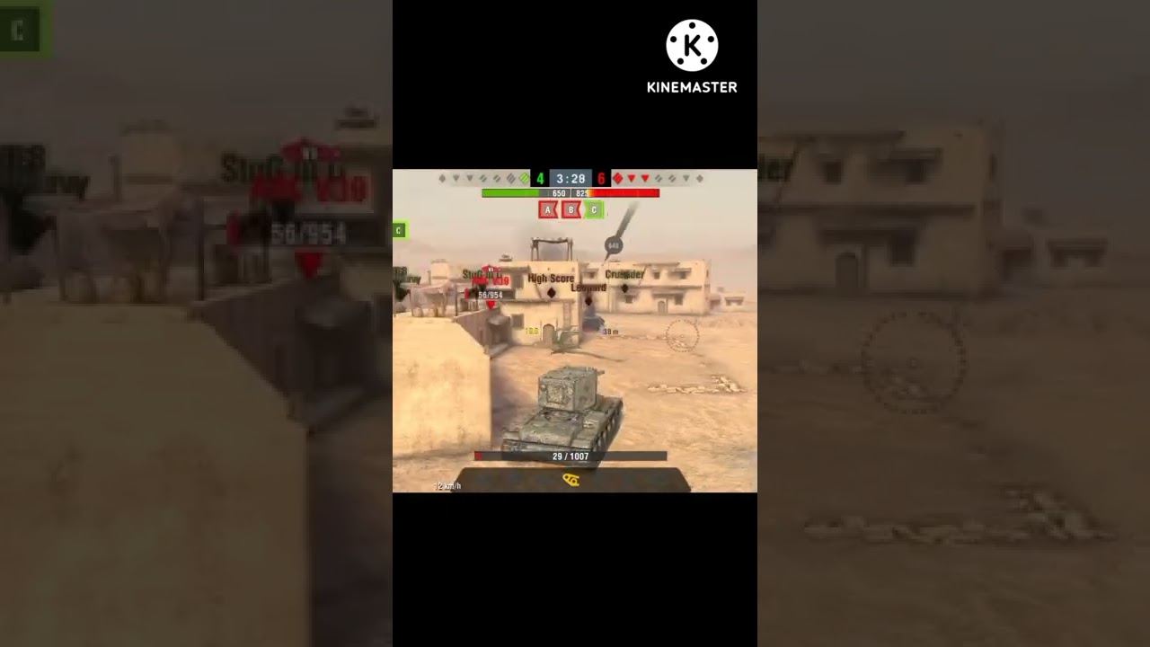 WORLD OF TANKS BLITZ || KV-2 3.5k DAMAGE || 2 vs 5 || BUT MY BADLUCK