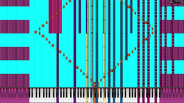 [BLACK MIDI] We are Number One 1.48 million notes (MLP Note Colored)