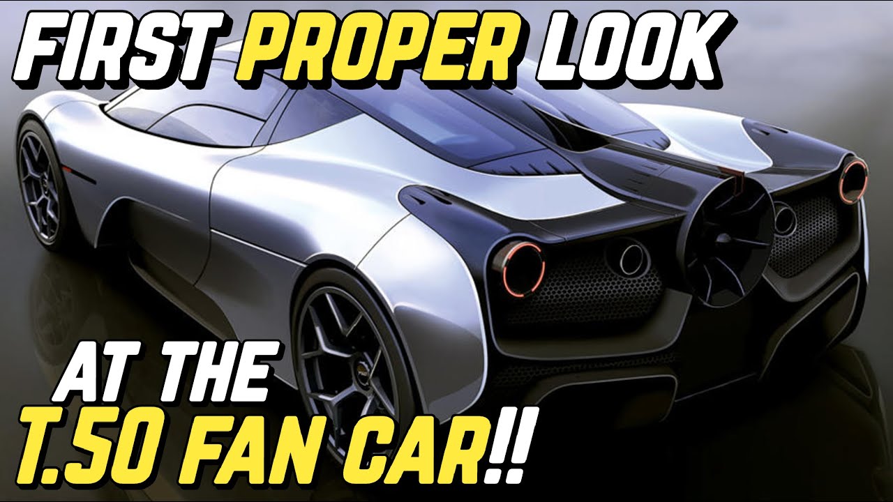 First PROPER Look at the Murray T.50 FAN CAR!