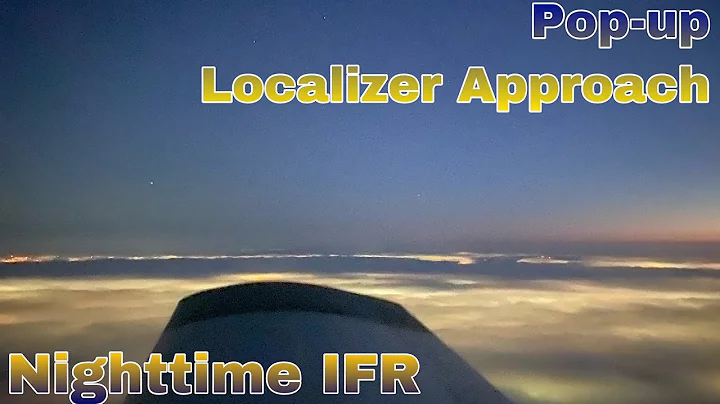 Nighttime Pop-up IFR Back Into Hayward