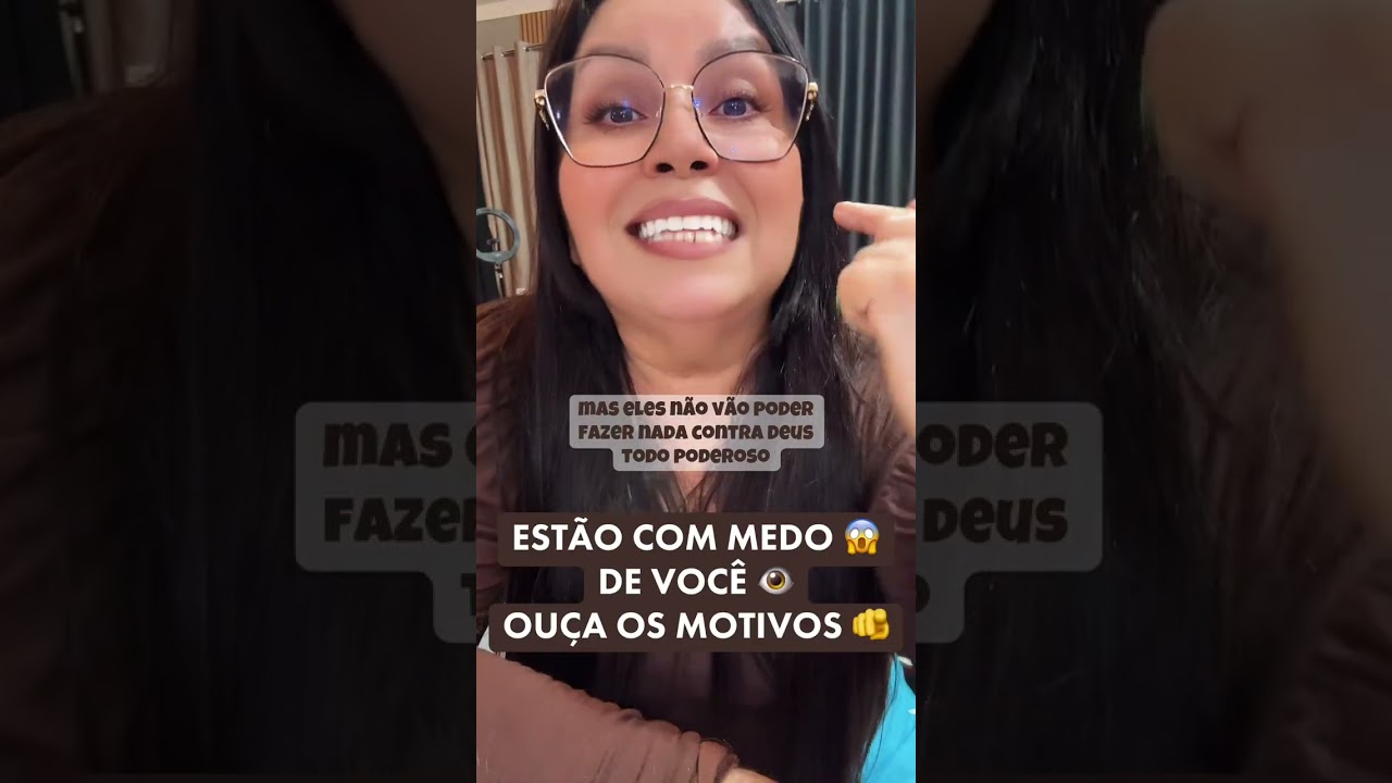 ESTÃO COM MEDO DE VOCÊ 😱 OUÇA OS MOTIVOS 🫵🏻