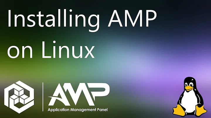 Installing the AMP Game Server management panel on Linux