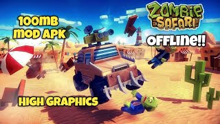 ZOMBIE OFFROAD SAFARI on Android/ OPEN WORLD OFFLINE GAME / Mod apk / TAGALOG screenshot 1