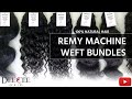Remy Machine Weft Bundles look like 100% human hair extension guaranteed.