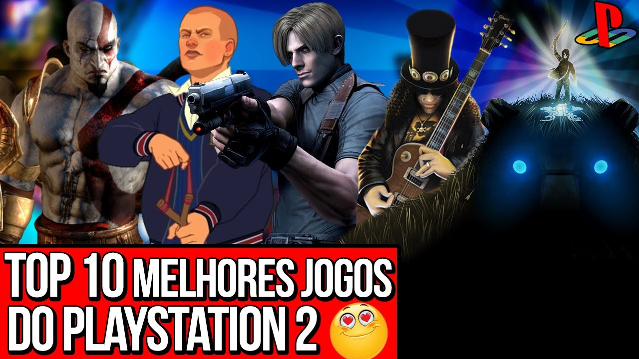 Os 10 Melhores Games de PlayStation 2