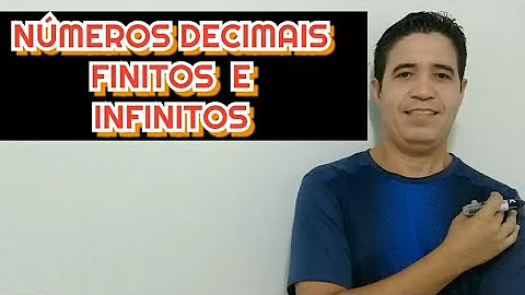 O que é um número decimal infinito?