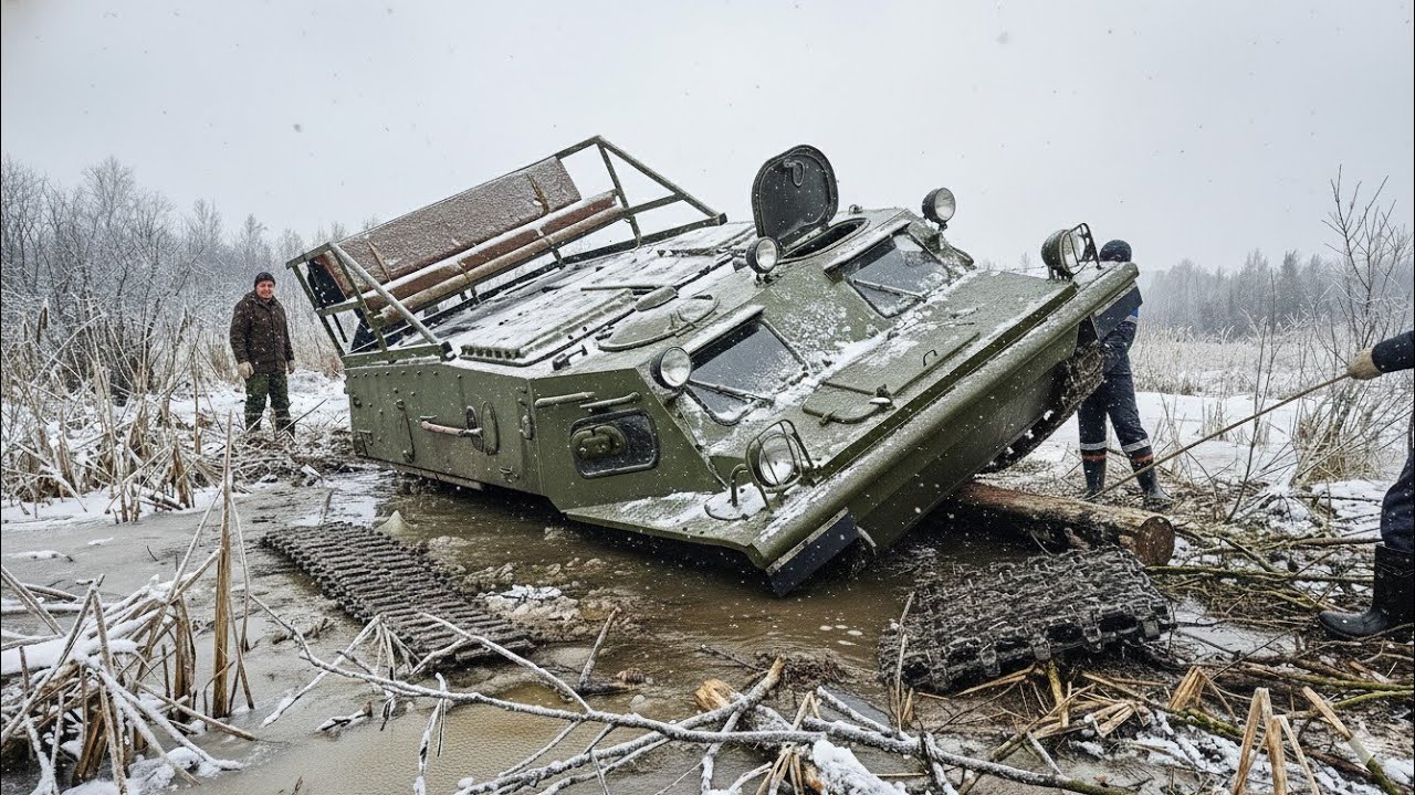 Бросили в болоте ГТ-МУ. Что пошло не так?