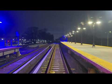 4K/60p: LIRR M3 Rear Window Jamaica to Freeport