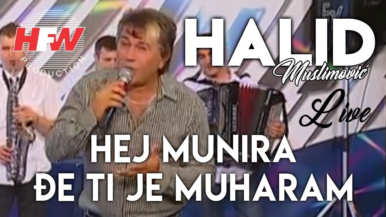 Halid Muslimović - Hej Munira đe ti je Muharem - LIVE -  ( Tv DM 2010 )