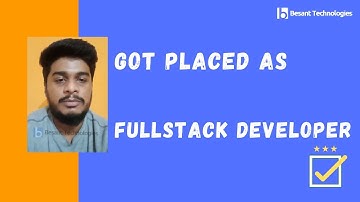 Besant Technologies BTM Reviews | Python Full Stack Course | Fresher Bhuvan Got Placed with 4LAC PA