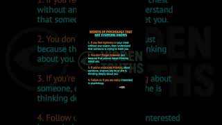 Psychology Secrets 🧠✨ #Psychology #Mindset #Shorts