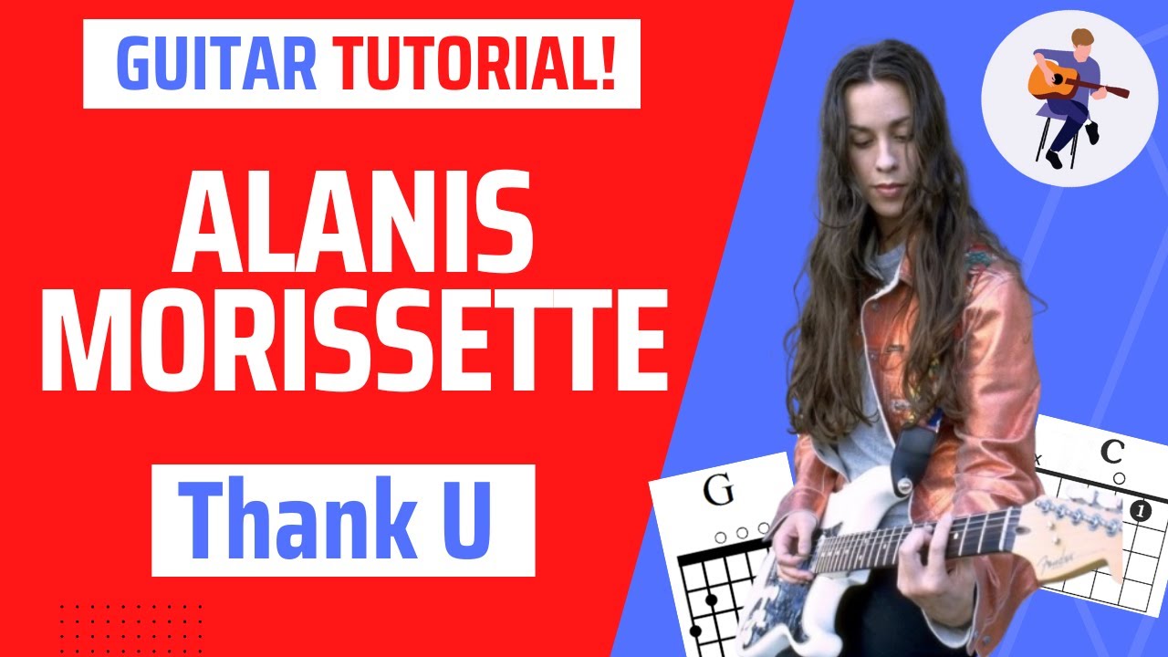 Thank U guitar tutorial Alanis Morissette
