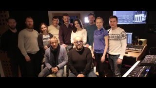 Александр Куликов, Михаил Шуфутинский и Московский казачий хор – запись песни «Красавец оливье»