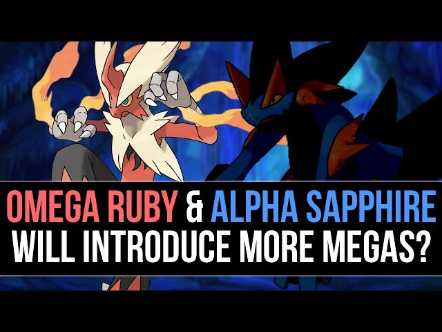 Pokmon Omega Ruby And Alpha Sapphire News New Mega