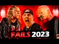 METALLICA FAILS LIVE COMPILATION (2023)