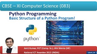 Basic Structure of Python Program! (Hindi)