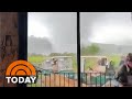 Golfers run for cover as tornado tears through missouri