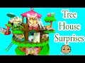 Surprise toy blind bag treehouse with shopkins disney frozen littlest pet shop tsum tsum  more