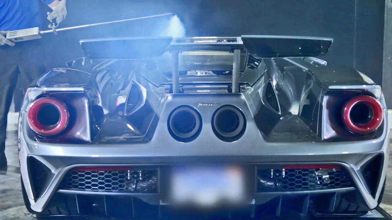 Ford GT - Wind Tunnel Testing - YouTube