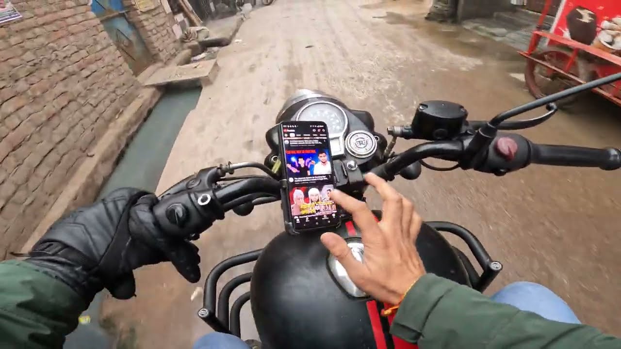 Street Winter Fog Experience — Chilling Morning Vibes & Low Visibility POV