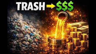 How This Mega Machine Pyrolyzes Tons of Plastic Waste Back Into Oil