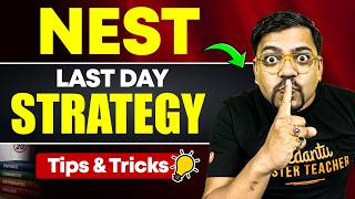 How to Crack NEST 2026 ? BEST Strategy for NISER/CEBS | Harsh Sir