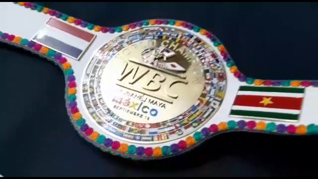 NEW WBC Mexico Replica Unveil spectacular Champion belt World