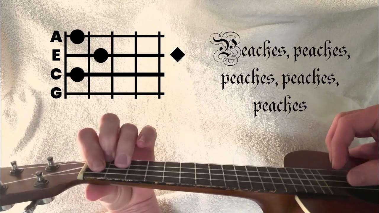 Jack Black Peaches // Ukulele Tutorial YouTube