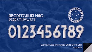 CRUZEIRO | Free font cruzeiro 2023 | How to edit fonts in CorelDraw | NETO MOURA