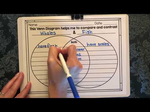 Video: Ano ang isang compare and contrast diagram?