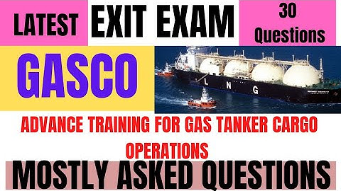 GASCO Exit Exam Questions/GASCO Exit Exam Questions and Answers