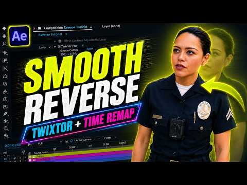 How to Make a SMOOTH Reverse in After Effects | Twixtor + Time Remapping