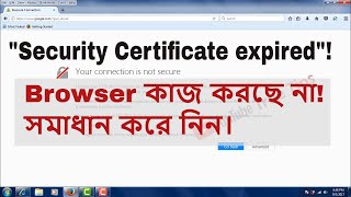 How To Fix It Your Connection Is Not Secure Security Certificate
