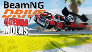 Passando em uma LOMBADA a 500km de velocidade BeamNG Drive