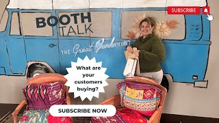 What Vintage Shoppers are Buying | Running an Antique Booth | Shopping at The Great Junk Hunt