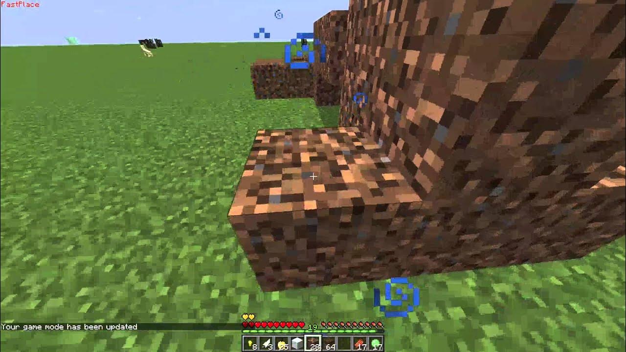 Minecraft shadow update fastplace youtube