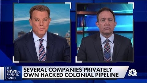 Several companies privately own hacked Colonial Pipeline