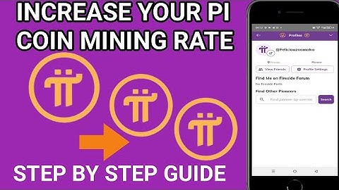 How to Mine Pi Network Faster | Boost your Pi Mining Rate Per Hour| Pi Mining Trick