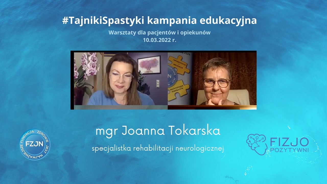 Jak być dobrym opiekunem, dbając o siebie? Fizjopozytywne #TajnikiSpastyki z Joanną Tokarską