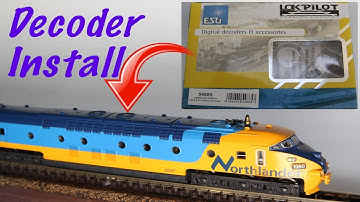 MiniTrix Northlander Decoder Install: A Hobby Adventure !
