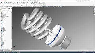Hương Dẫn Vẽ Bóng Đèn Với Solidworks -Phần 1/2