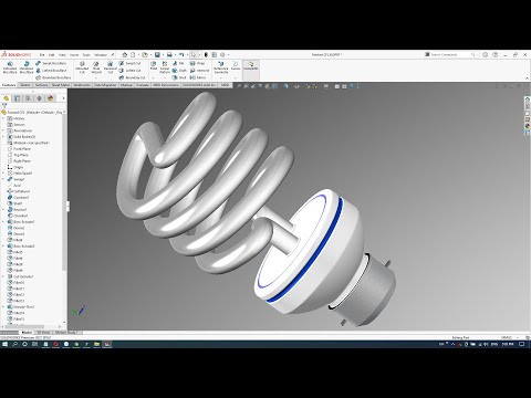 Video Hương Dẫn Vẽ Bóng Đèn Với Solidworks -Phần 1/2 - youtube
