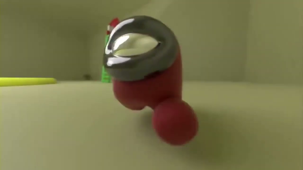 3d amogus running on remix