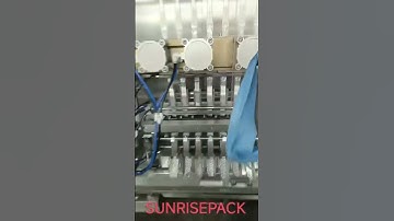 Powder sachet packing machine.High  speed, servo motor driving machine.