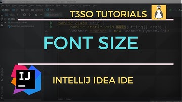 How to increase code font size in IntelliJ IDEA