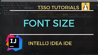 How to increase code font size in IntelliJ IDEA